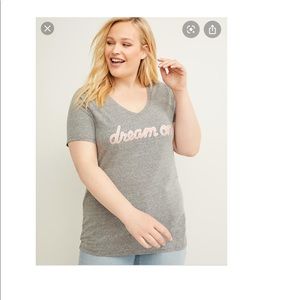Lane Bryant Dream On Graphic T-shirt
